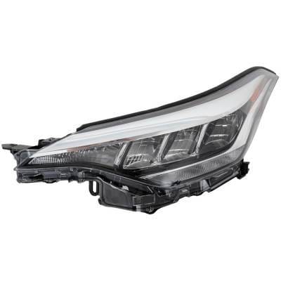 Headlight Compatible With 2020-2022 Toyota C-Hr 2.0L I4 Left Driver Side Halogen Rt10010270u 144Hp