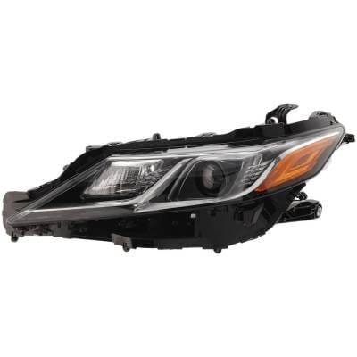 Headlight Compatible With 2018 Toyota Camry 2.5L I4 A25a-Fks A25a-Fxs Left Driver Side Led