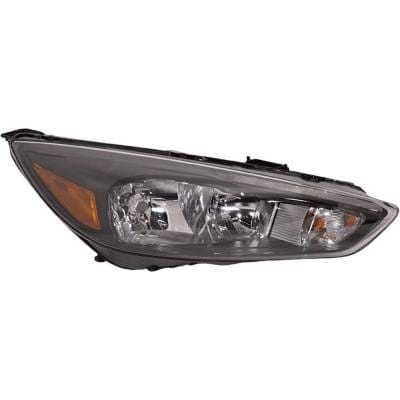 Headlight Compatible With 2015-2018 Ford Focus 2.0L 1.0L I4 Ti-Vct Ecoboost Right Passenger Side