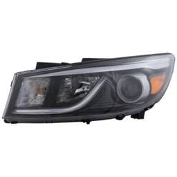 Headlight Compatible With 2015-2018 Kia Sedona 3.3L V6 Left Driver Side Halogen Repk100196q 276Hp