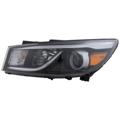 Headlight Compatible With 2015-2018 Kia Sedona 3.3L V6 Left Driver Side Halogen Repk100196q 276Hp thumbnail 5