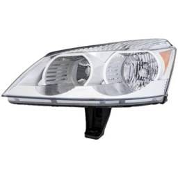 Headlight Compatible With 2009-2012 Chevrolet Traverse 3.6L V6 Lfx/Llt Left Driver Side Halogen