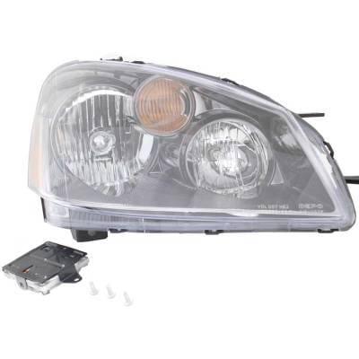 Headlight Compatible With 2005 Nissan Altima 2.5L 3.5L I4 Qr25de Vq35de Right Passenger Side Xenon thumbnail 5