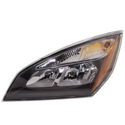 Headlight Compatible With 2017-2021 Freightliner Cascadia 12.8L 14.8L I6 Left Driver Side Halogen