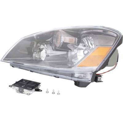 Headlight Compatible With 2005 Nissan Altima 2.5L 3.5L I4 Qr25de Vq35de Left Driver Side Xenon thumbnail 3