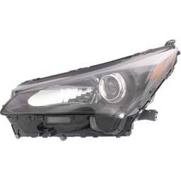 Headlight Compatible With 2015-2017 Lexus Nx200t Nx300h 2.5L 2.0L I4 Left Driver Side Halogen