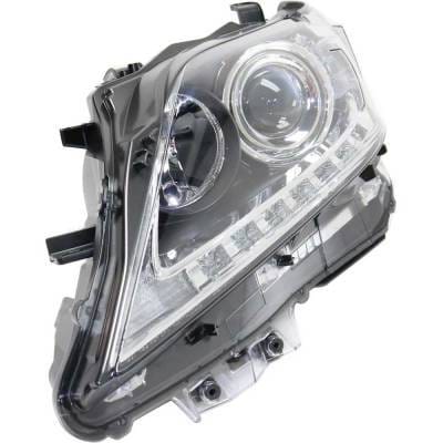 Headlight Compatible With 2013-2015 Lexus Rx350 Rx450h 3.5L V6 Left Driver Side Halogen Replx100104q thumbnail 5
