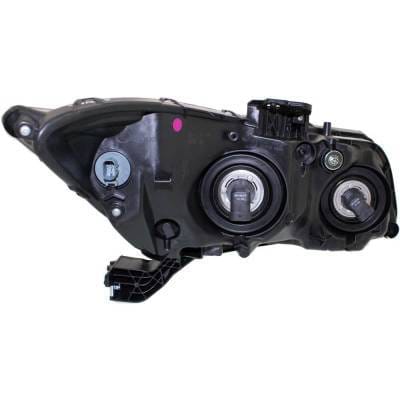 Headlight Compatible With 2012 Honda Civic 1.8L 2.4L I4 R18z1 K24z7 Left Driver Side Halogen thumbnail 9
