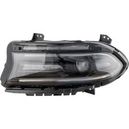 Headlight Compatible With 2015-2018 Dodge Charger 3.6L 5.7L V6 Hellcat Left Driver Side Xenon