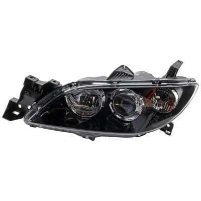 Headlight Compatible With 2004-2006 Mazda 3 2.0L 2.3L I4 Left Driver Side Xenon Repm100118 156Hp