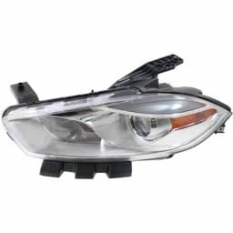 Headlight Compatible With 2016 Dodge Dart 2.0L 1.4L I4 Tigershark Multiair2 Left Driver Side Halogen