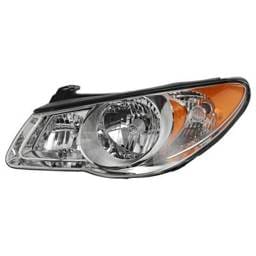 Headlight Compatible With 2007-2009 Hyundai Elantra 2.0L I4 Left Driver Side Halogen H100164q 138Hp