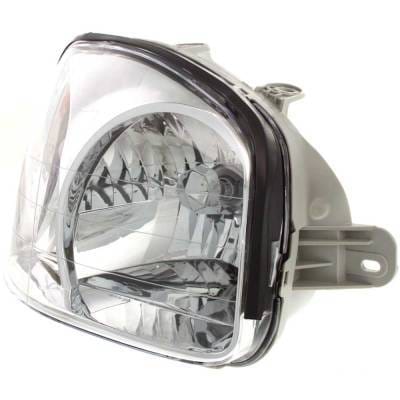 Headlight Compatible With 2003 Hyundai Santa Fe 2.4L 2.7L I4 Right Passenger Side Halogen H100141 thumbnail 3
