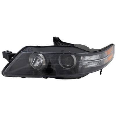 Headlight Compatible With 2007-2008 Acura Tl 3.2L 3.5L V6 J32a3 J35a8 Left Driver Side Halogen