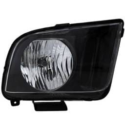 Headlight Compatible With 2007-2009 Ford Mustang 3.7L 4.0L V6 Duratec Right Passenger Side Halogen