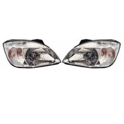 Halogen Headlight Assembly Left Driver Side And Right Passenger Side Compatible With 2009-2011 Kia
