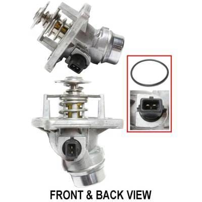 New Thermostat Compatible With Bmw 740Il Base 8 Cyl 4.4L X5 4.4I 8 Cyl 4.4L 540I Base 8 Cyl 4.4L thumbnail 3