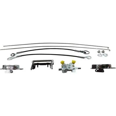New Chrome Handle Tailgate Lock Compatible With Ford F-350 Special 6 Cyl 4.9L F-350 Custom 6 Cyl thumbnail 11