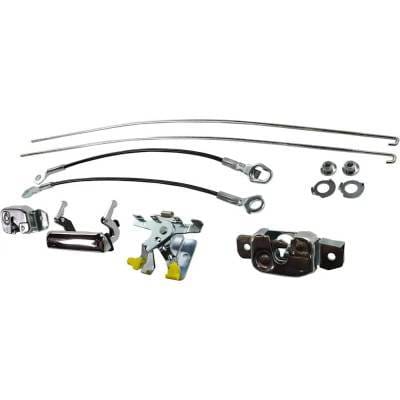 New Chrome Handle Tailgate Lock Compatible With Ford F-350 Special 8 Cyl 5.8L F-250 Xlt Lariat 6 Cyl thumbnail 5