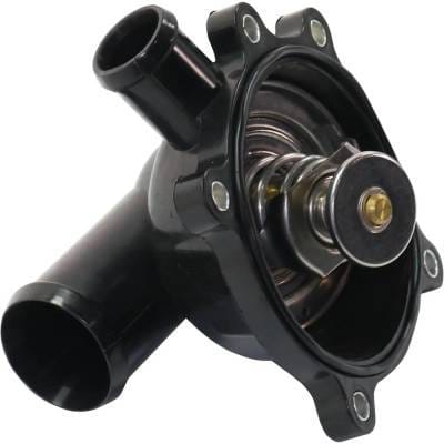 New Water Pump Thermostat Housing Compatible With Audi Volkswagen A6 Quattro Base 8 Cyl 4.2L Q7 Base thumbnail 3