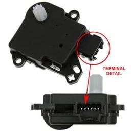 New Main Auxiliary A/C Actuator Compatible With Ford F-150 Harley-Davidson Edition 8 Cyl 6.2L