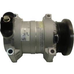 New 6-Groove Pulley A/C Compressor Compatible With Gmc Sierra 2500 Hd Sle 8 Cyl 6.6L C6500 Topkick