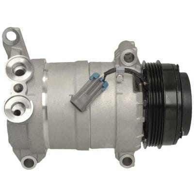 New 4-Groove Pulley A/C Compressor Compatible With Chevrolet Silverado 1500 Base 8 Cyl 5.3L thumbnail 3