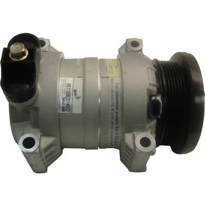 New 6-Groove Pulley A/C Compressor Compatible With Gmc Savana 3500 Base 8 Cyl 5.7L Savana 3500 Base