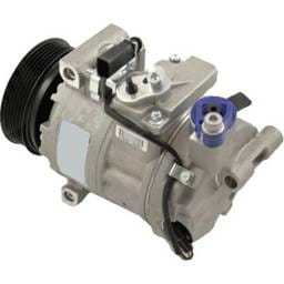 New 6-Groove Pulley A/C Compressor Compatible With Audi A8 Quattro Base 6 Cyl 3.0L A5 Quattro