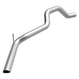 New Aluminized Steel Tail Pipe Compatible With Dodge Ram 1500 Slt 8 Cyl 4.7L Ram 1500 Sxt 6 Cyl 3.7L