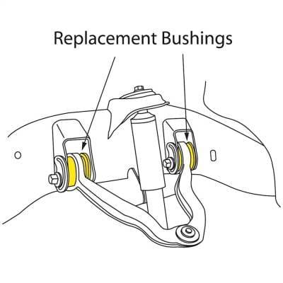 New Upper Front Camber And Alignment Kit Compatible With Cadillac Chevrolet Gmc Silverado 1500 thumbnail 3