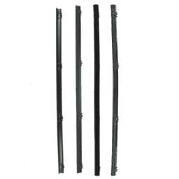 New Rear Door Kit Beltline Molding Compatible With Chevrolet Gmc K25/K2500 Suburban All Submodels