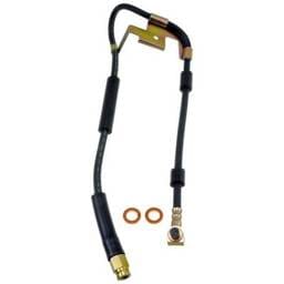 New Left Front Brake Line Compatible With Dodge Ram 3500 Base 6 Cyl 5.9L Ram 2500 Base 8 Cyl 5.2L
