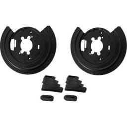 New Rear Brake Dust Shields Compatible With Dodge Ram 1500 Van Base 8 Cyl 5.9L Ram 1500 Van Base 6
