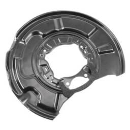 New Left Rear Brake Dust Shields Compatible With Mercedes Benz E550 Base 8 Cyl 5.5L E550 4Matic 8