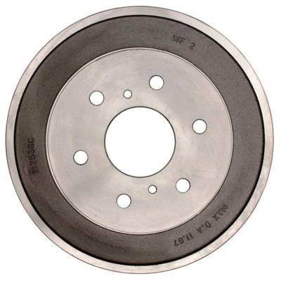 New Rear Brake Drum Compatible With Chevrolet Gmc Sierra 1500 Wt 6 Cyl 4.3L Silverado 1500 Base 8 thumbnail 3