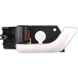 Front Left (Driver Side) Interior Door Handle Compatible With 2003-2008 Hyundai Tiburon Silver With