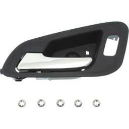 Front Driver Side Interior Door Handle Compatible With 2015-2020 Chevrolet Colorado Chrome Lever