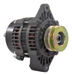 New 12 Volt 70 Amp 2-V Pulley 3/8 Belt Alternator Compatible With Hyster Forklift 19020614