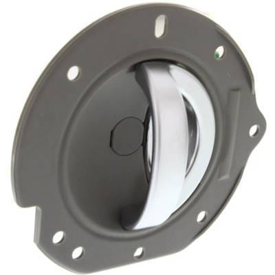 Front Left (Driver Side) Interior Door Handle Compatible With 2002-2007 Jeep Liberty Beige Bezel thumbnail 5