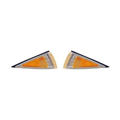 New Side Marker Light Pair Compatible With Chevrolet Cavalier 1995-1999 5978064 Gm2551137 5978063
