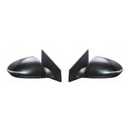 New Door Mirror Pair Fits Hyundai Elantra 2017 No Memory Hy1321232 87610-F3030