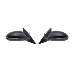 New Door Mirror Pair Compatible With Kia Optima 16-17 Power Memory 87620-D5040 87610D5040 87620D5040