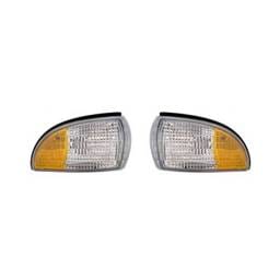 New Pair Of Side Marker Light Compatible With Chevrolet Caprice 1991-1996 5976556 Gm2521120 5976555