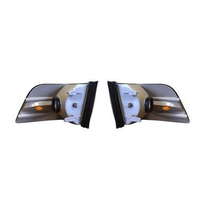 New Pair Of Side Marker Lights Compatible With Buick Century 1991-1995 5976094 Gm2551115 5976093 thumbnail 5