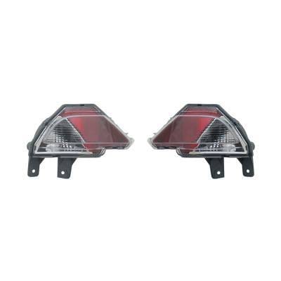 New Pair Of Back Up Lights Compatible With Toyota Rav4 Hybrid 2016-17 81480-0R040 To2883107 thumbnail 2