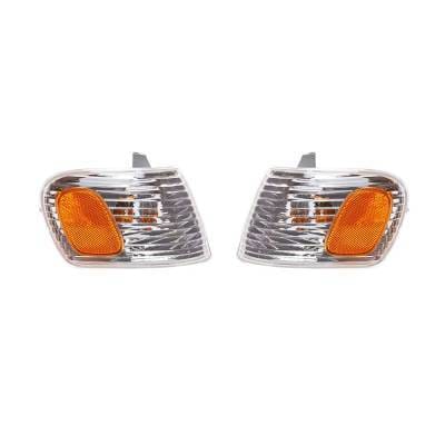 New Pair Of Turn Signal Lights Compatible With Toyota Corolla 2001-02 8151002070 To2530137