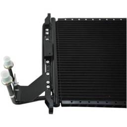 A/C Condenser Compatible With 1983-1988 Ford Thunderbird Mercury Cougar 3.8L V6 5.0L V8 Parallel