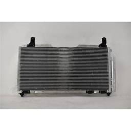 A/C Condenser Compatible With 2002-2007 Suzuki Aerio S Sx Gs 2.0L 2.3L I4 Sedan Parallel Flow