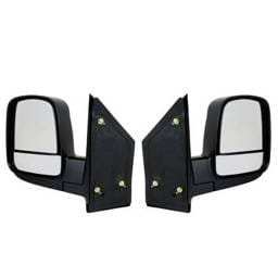 New Door Mirrors Pair Fits Gmc Savana 2500 Sle 12-13 20838065 20838066 Gm1321395
